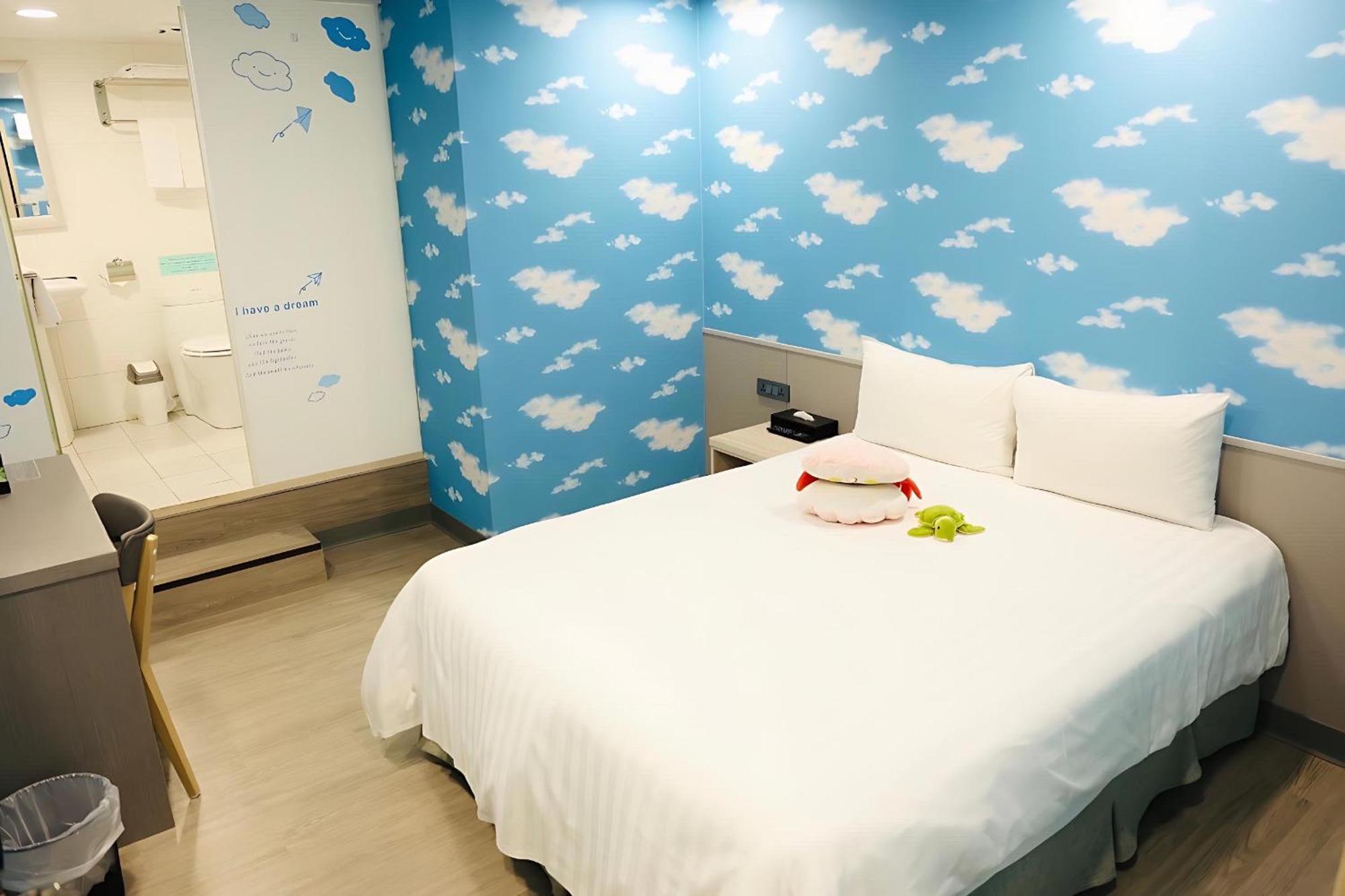 歐法行旅 O Fun Hotel Tajpej Buitenkant foto