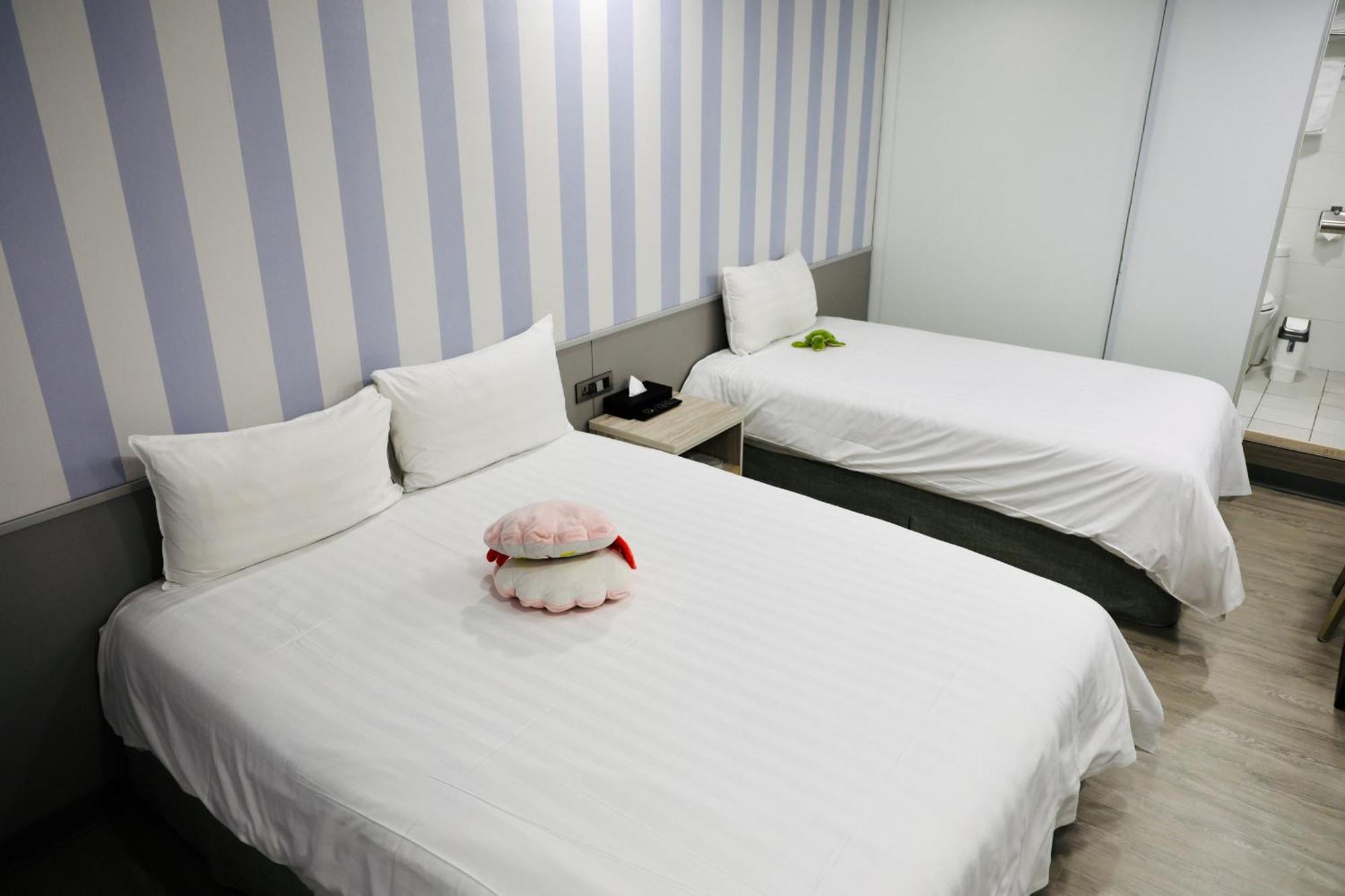 歐法行旅 O Fun Hotel Tajpej Buitenkant foto